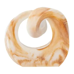 Swirl decoration, Brown