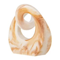 Swirl decoration, Brown