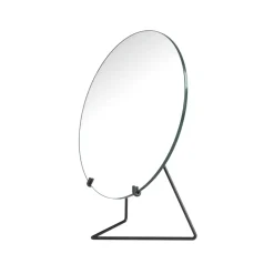 Table mirror Ø20 cm, Black