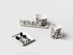 Taika plate 12x24 cm, Black