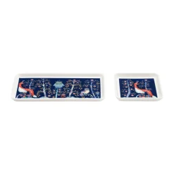 Taika plate 12x24 cm, Blue