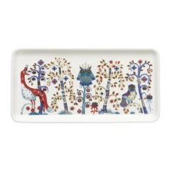 Taika plate 12x24 cm, White