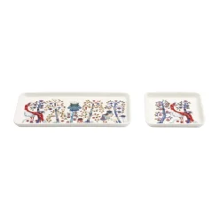 Taika plate 12x24 cm, White