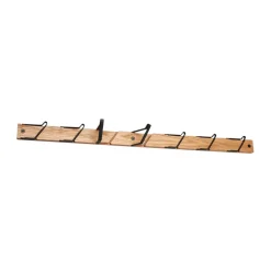 Tamburin coat hook 73.5 cm, Oak-black