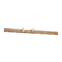 Tamburin coat hook 73.5 cm, Oak-white