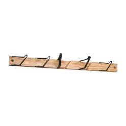 Tamburin coat hook 52.5 cm, Oak-black