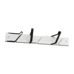 Tamburin coat hook 31.5 cm, White-black