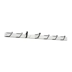 Tamburin coat hook 73.5 cm, White-black