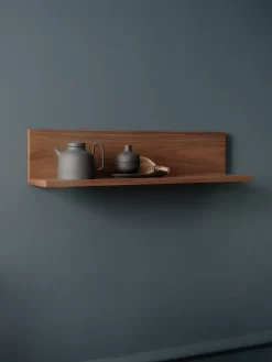 Tana wall shelf 75 cm, Walnut