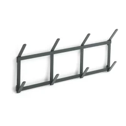 Tape coat hook, Small charcoal