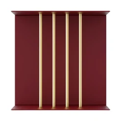 Teaser shelf, Ruby red