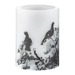 Teemu Järvi x Muurla LED candle Ø7.5x10 cm, Winter Capercaillie