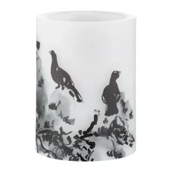 Teemu Järvi x Muurla LED candle Ø7.5x10 cm, Winter Capercaillie