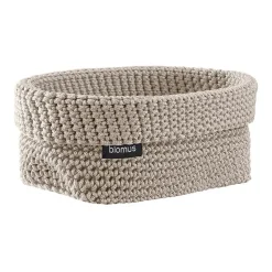 Tela textile basket L 12x20 cm, Moonbeam