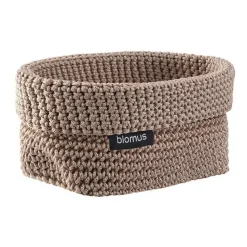 Tela textile basket M 10x15 cm, Bark