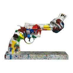 Tennis for Peace Decoration 19 cm, Multi