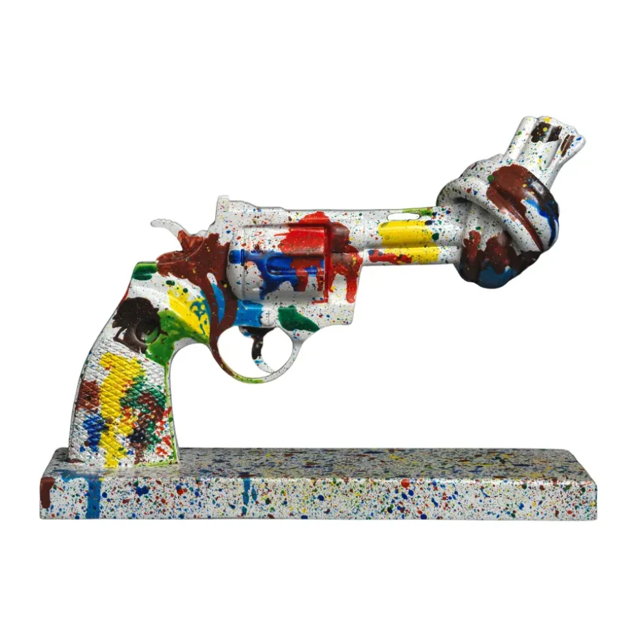 Tennis for Peace Decoration 19 cm, Multi