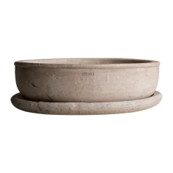 Terra bowl planter, Sand, Ø30x10.5 cm