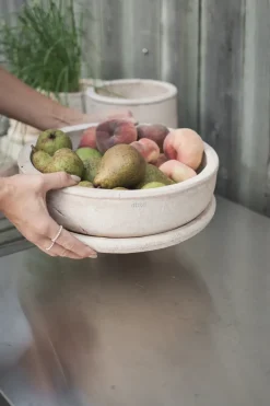 Terra bowl planter, Sand, Ø30x10.5 cm
