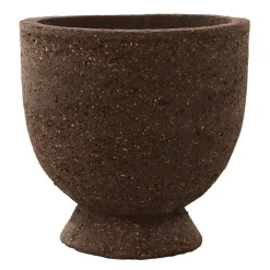 Terra flower pot-vase Ø15 cm, Java brown