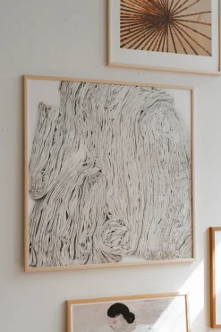 Texture poster, 70x70 cm