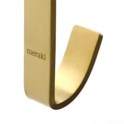 Thapsus hook 3-pack, Brushed brass finish