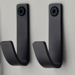 Thapsus hook 3-pack, Brushed black finish