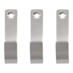 Thapsus hook 3-pack, Brushed steel