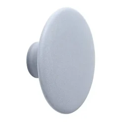 The Dots clothes hook cermic 13 cm, Light blue