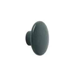 The Dots clothes hook dark green, Xs