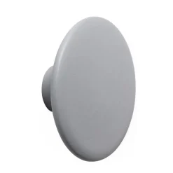 The Dots clothes hook grey, Ø17 cm