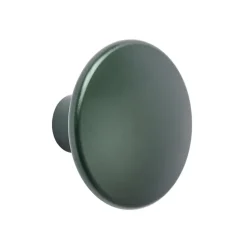 The Dots clothes hook metal 5 cm, Dark green