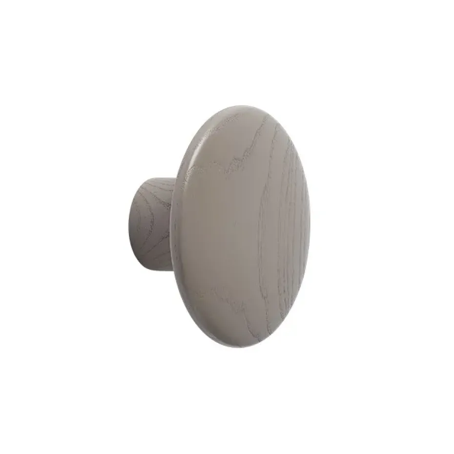 The Dots clothes hook taupe, Small