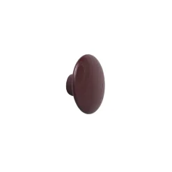 The Dots coat hook burgundy, Small