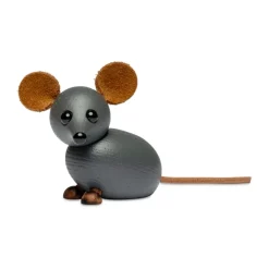 The house mouse decoration 4.5 cm, Grey