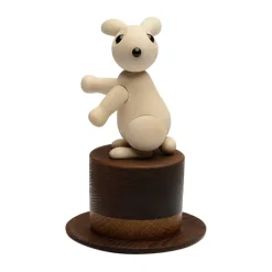 The Magic Hat rabbit decoration 9.5 cm, Maple
