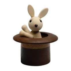 The Magic Hat rabbit decoration 9.5 cm, Maple