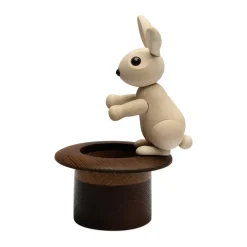 The Magic Hat rabbit decoration 9.5 cm, Maple