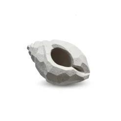 The Pear Shell sculpture 16 cm, Limestone