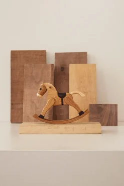 The Rocking Horse decoration 13.5 cm, Oak, 13,5 cm
