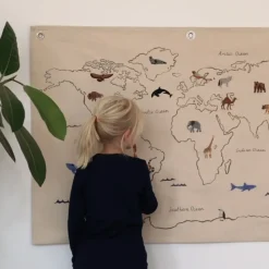 The world fabric map, Off white