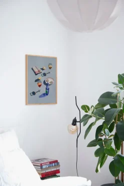 The World is your Oyster poster, 30x40 cm