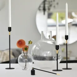 Three Stars light dimmer, Black