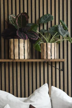 Thrive flowerpot Ø20 cm, Beige-Black