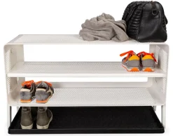 Tica shelf large, Mat white