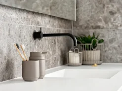 Time soap dispenser 13 cm, Concrete