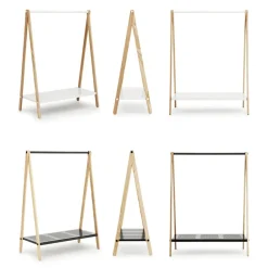 Toj hanger, White, stand in ash