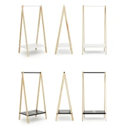 Toj hanger, White, stand in ash