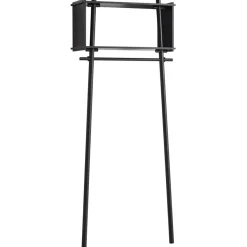 Tojbox hanger, Black lacquered oak
