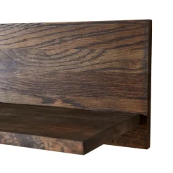 Tokyo wall shelf 50 cm, Dark oiled oak